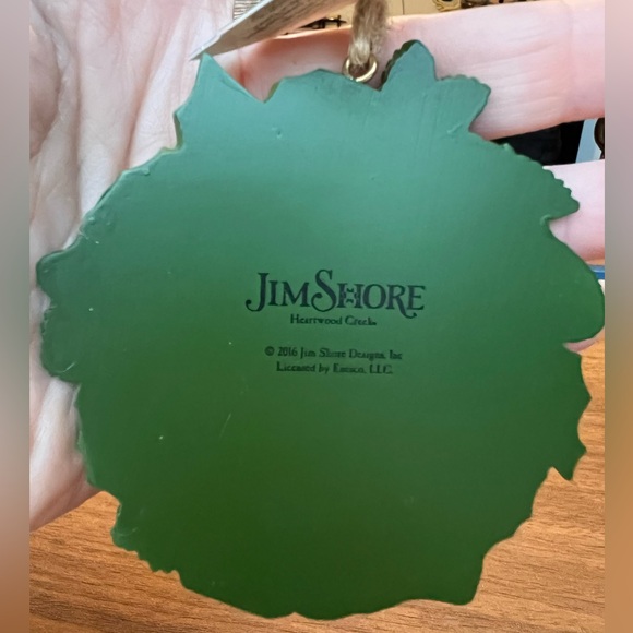 2016 Jim Shore Heartwood Creek Santa W/ Owl In Wreath Ornament #4053828 NIB - Picture 6 of 10